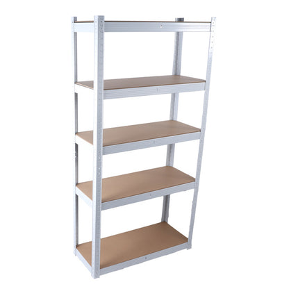 5-tier Metal Shelving Unit Adjustable Garage Storage Utility Rack