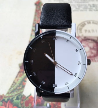 Black & White Mosaic Harajuku Couple Watches