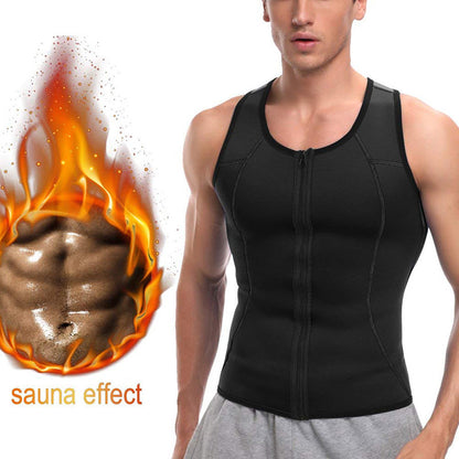 Sports neoprene corset men