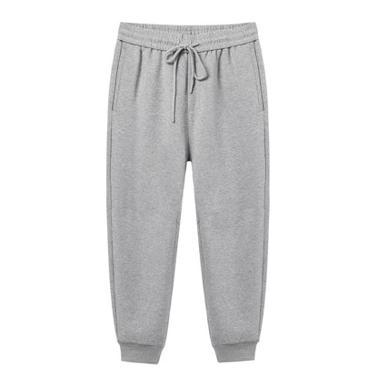 Autumn and Winter New Men's Wear Mid-waist Drawstring Casual Pants Men