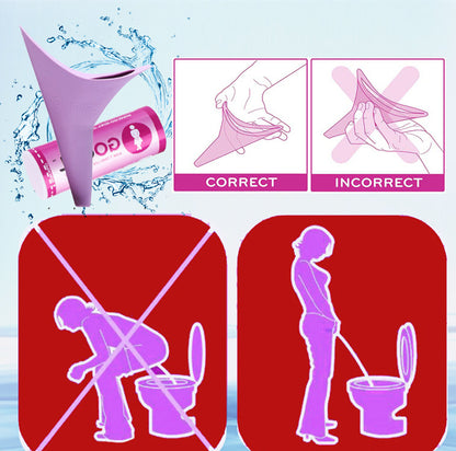 Ladies and Children Emergency Car Portable Urinals