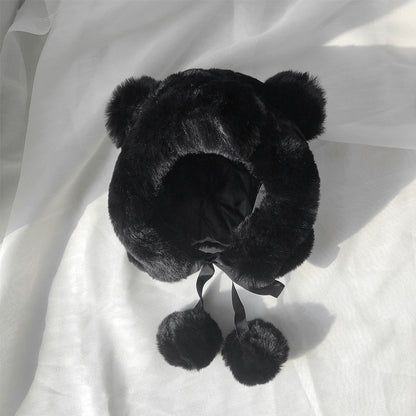 Women’s Cute Earmuff Hat for Autumn & Winter