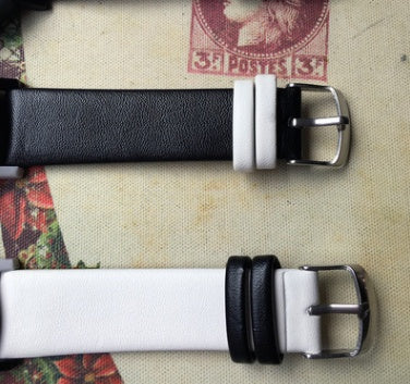 Black & White Mosaic Harajuku Couple Watches
