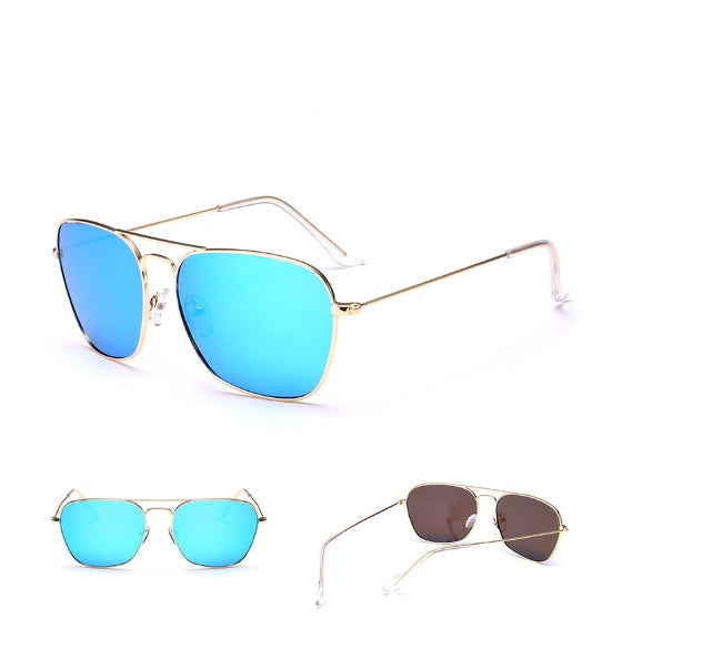 Metallic Real Polarized Sunglasses for Men and Women