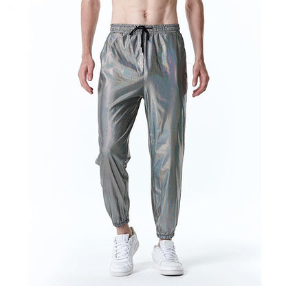 Fashion Beauty Strip Gilded Leggings