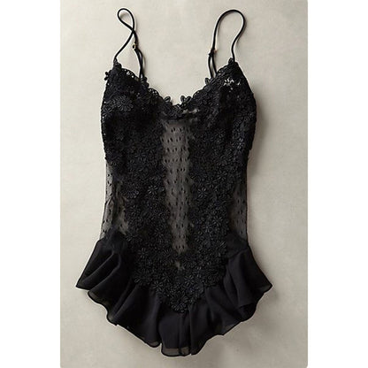 Elegant Lace Slipping Dress – Temptation in Style