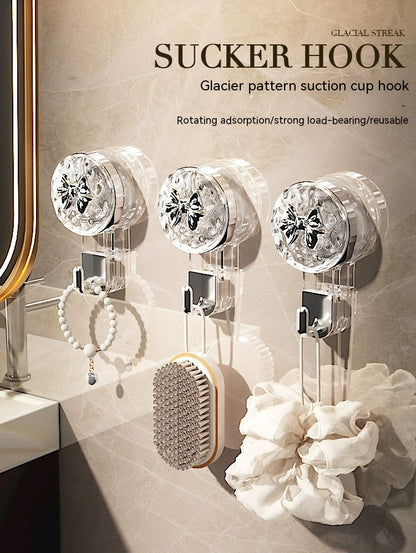 Strong Suction Cup Hook - Punch-Free Seamless Hanger Clothes Sticky Hook