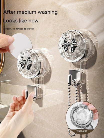 Strong Suction Cup Hook - Punch-Free Seamless Hanger Clothes Sticky Hook