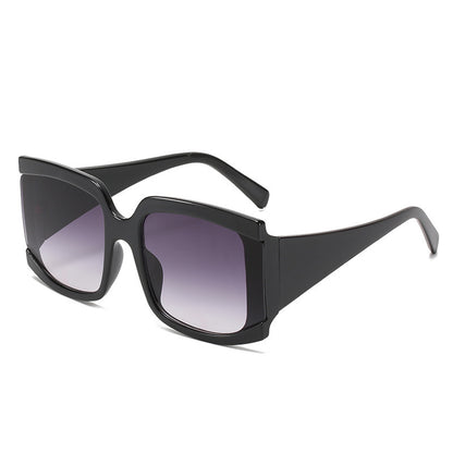Square Large Frame Fashion Trend Sunglasses