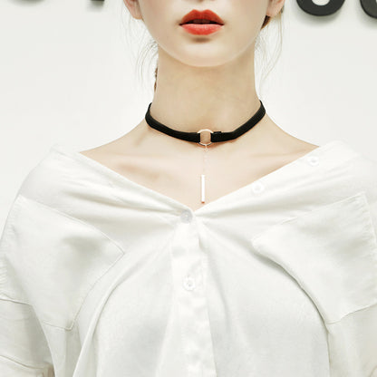 Women's Korean Style Short Neckband Necklace