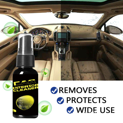 Car Interior Cleaner Nozzle - Bottled Cleaning Solution