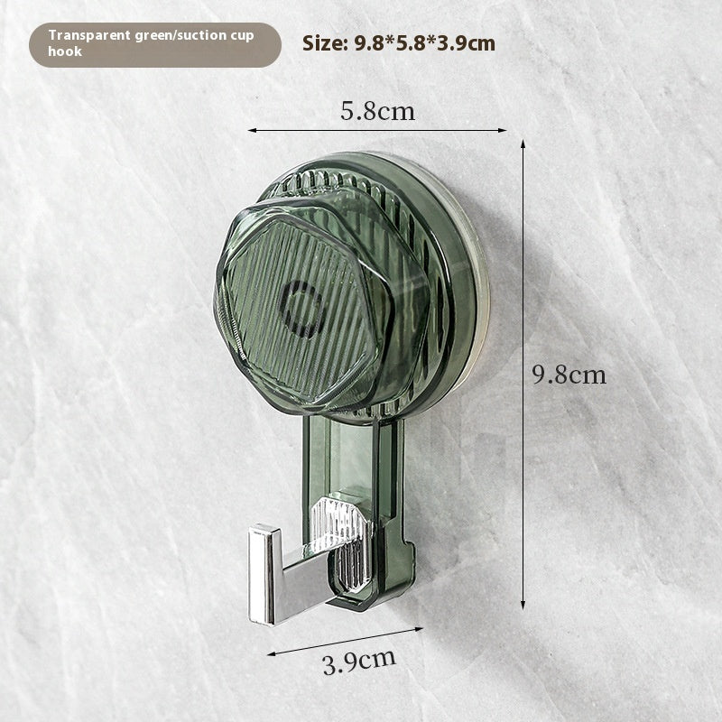 Strong Suction Cup Hook - Punch-Free Seamless Rotation