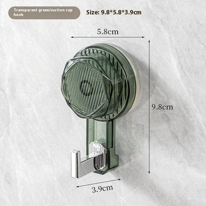 Strong Suction Cup Hook - Punch-Free Seamless Rotation