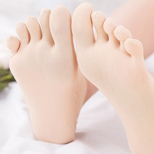 Women's Velvet Five Toe Socks - Breathable & Sweat-Absorbing