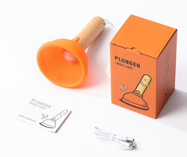 Shenjin Toilet Suck Small Night Lamp Manure Feeling Silicone