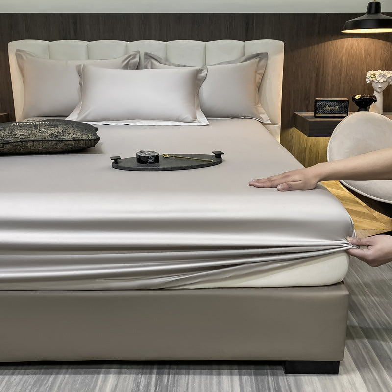 60 Cotton Long-staple Cotton Three-piece Bed Sheet Set