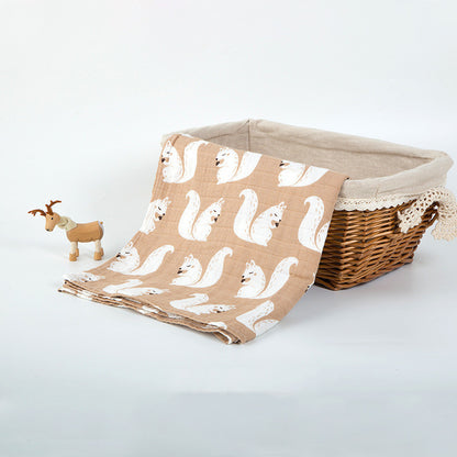 Newborn baby bag covered with cotton