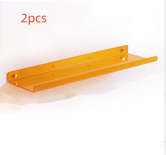 Shelving Color Wall Hanging Perforation-free Storage Rack Bathroom
