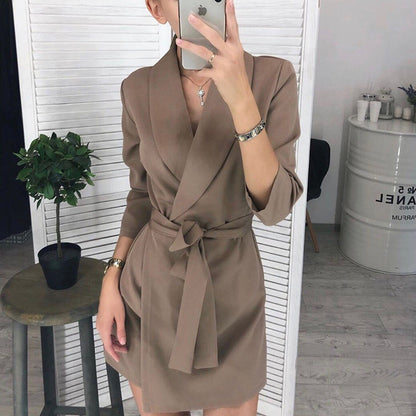 Short temperament dress