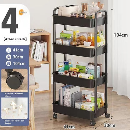 Trolley Rack Kitchen And Bedroom Snack Bathroom Bathroom Storage Rack