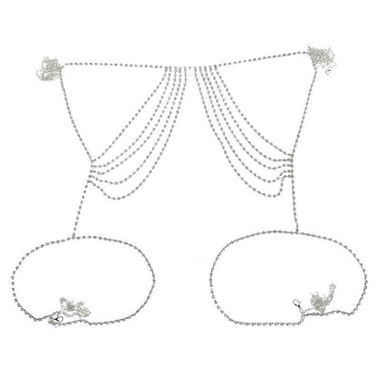 European and American Multi-Layer Rhinestone Waist Chain – Hip-Hop Inspired Jewelry