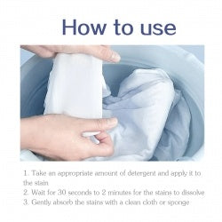 EELHOE Activated Enzyme Laundry Detergent Gently Cleans Clothes, Blankets, Oil Stains, Coffee Stains And Stains