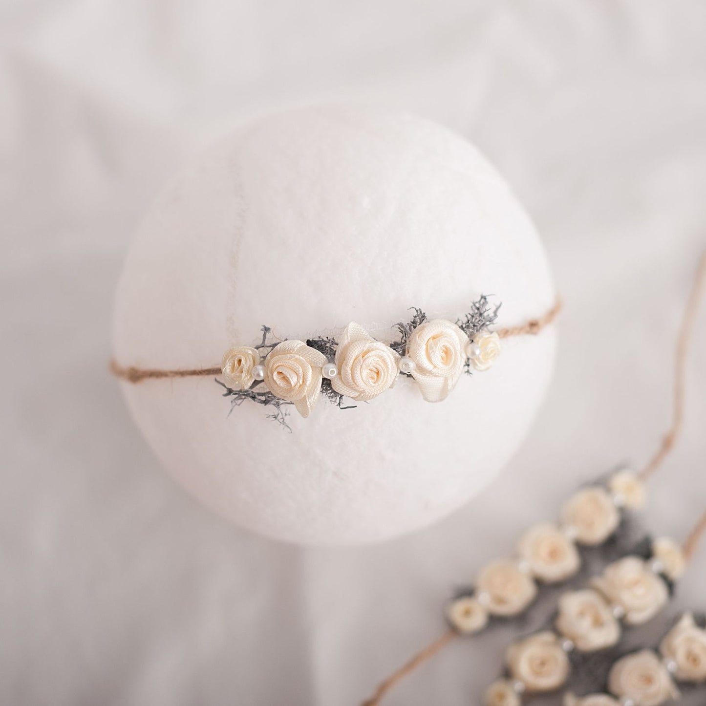 New Baby Photography Headdress Head Flower Newborn Photography Accessories