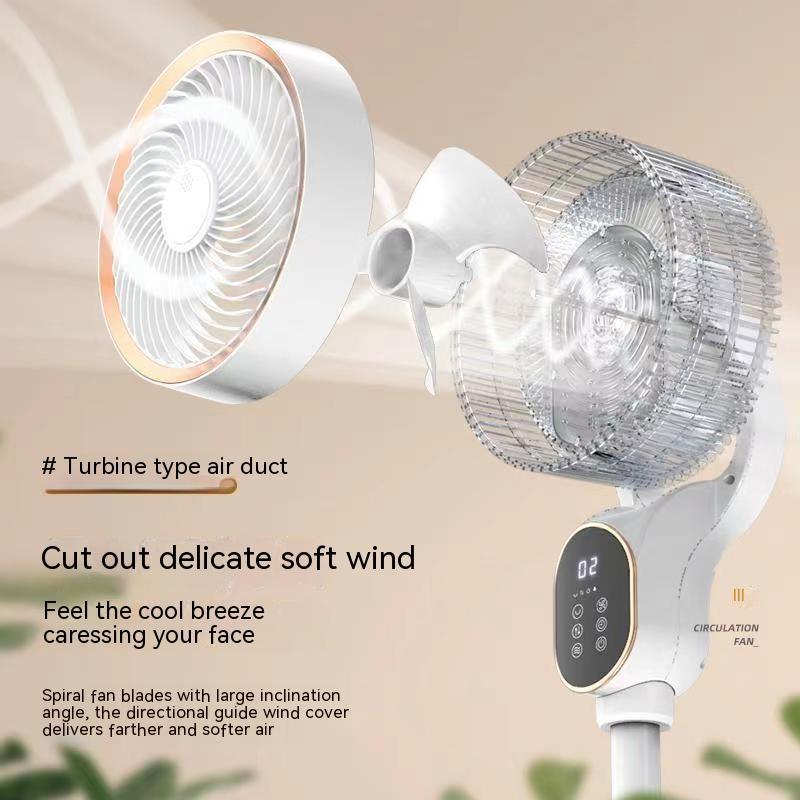 Air Circulator Household Fan - Large Wind Platform with Remote Control