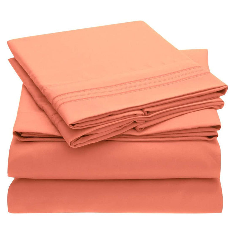 Solid Color Bed Sheet Sanding
