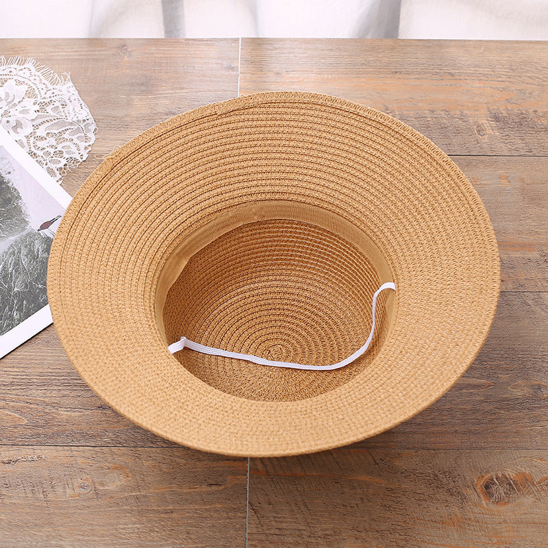 Women's UV Protection Small Brim Straw Hat