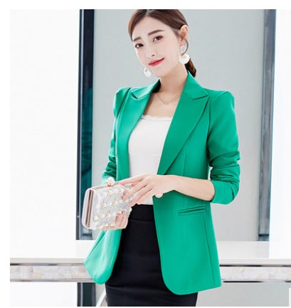 Korean Women's Long-sleeved Professional Formal Coat