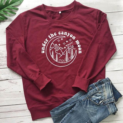 Under the Canyon Moon sweatshirt