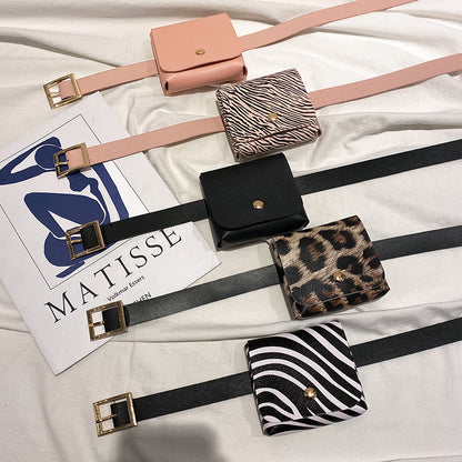 Bag Female Coin Purse Bag Female Fashion Korean Female Bag Leopard Bag