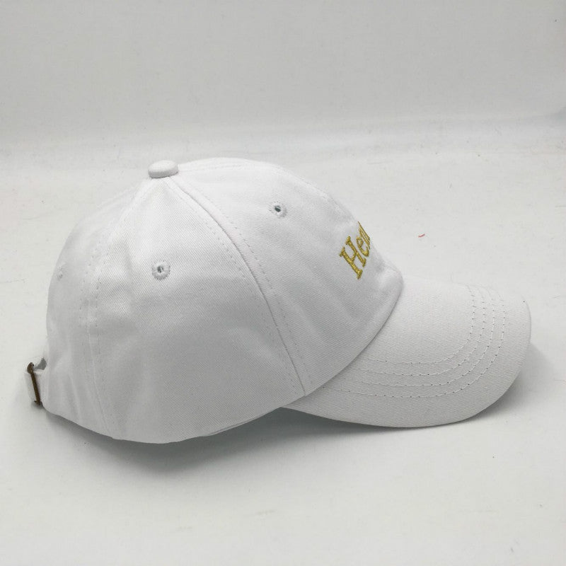 Embroidered Henny Cotton Adjustable Baseball Cap