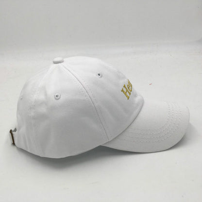 Embroidered Henny Cotton Adjustable Baseball Cap