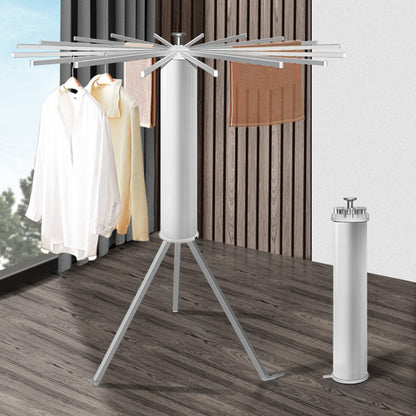 Household Floor Folding Clothes Drying Rack - Versatile and Stylish