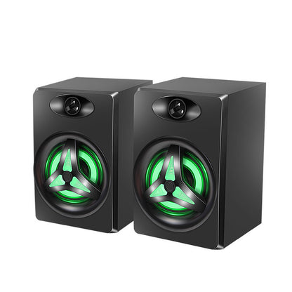 Computer audio notebook desktop computer home subwoofer small speaker Game TV speaker USB effect