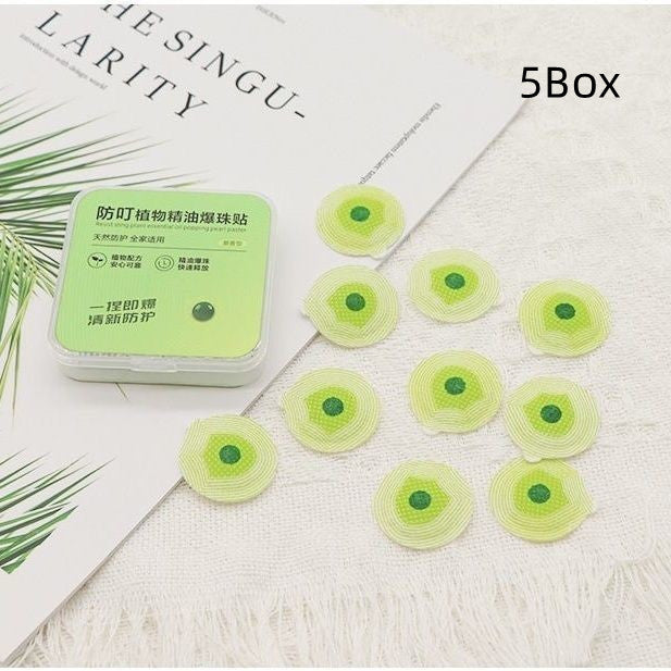 Explosion Beads Mosquito Repellent Patch Anti-mosquito Plaster Military Training Outdoor Carry Carry