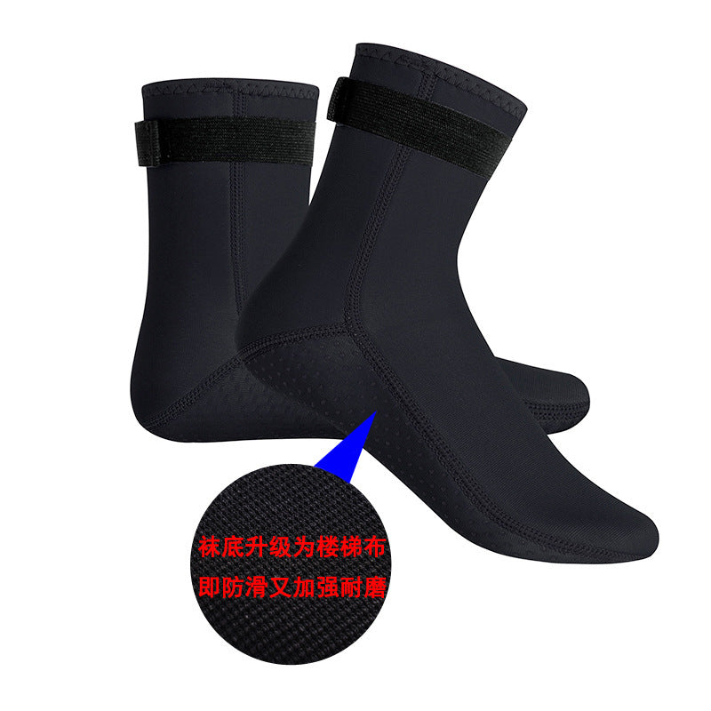 Diving Socks5mm Men's Swimming Warm Waterproof Long Non-slip Wear-resistant