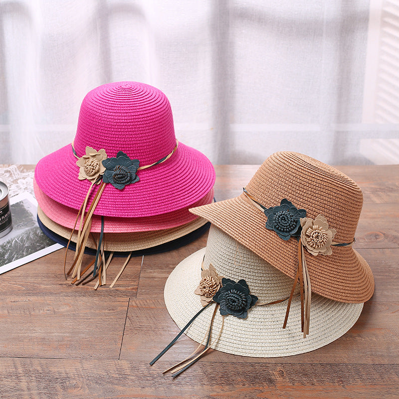 Women's UV Protection Small Brim Straw Hat