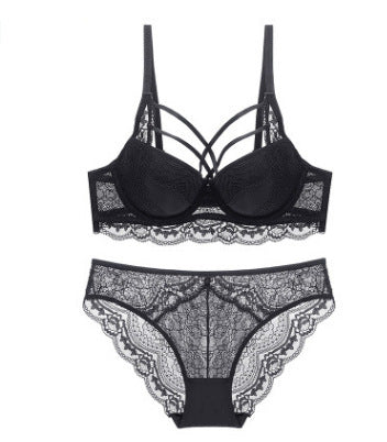 Elegant Women's Lace Bra Set – Luxurious and Comfortable