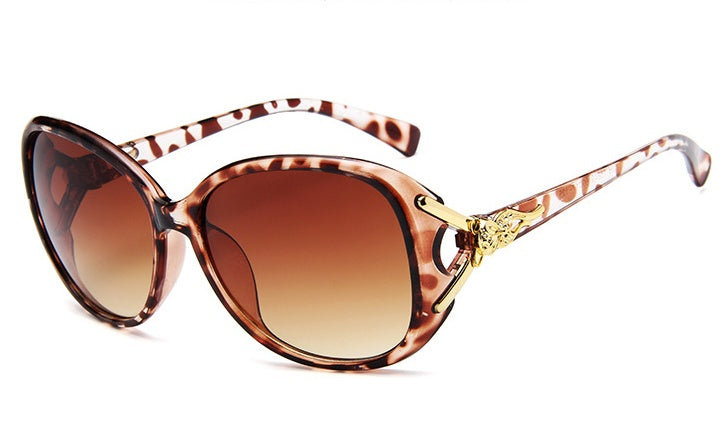 Fashion Fox Head Big Box Sunglasses for Ladies