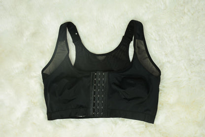 Women's No Steel Plus Size Sports Front Button Bras