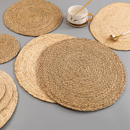 Handmade Round Insulation pads Table Mats Pads