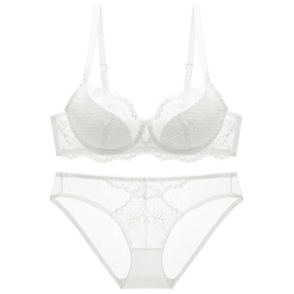 Women's Nylon Bra and Underwear Set – Elegant and Comfortable