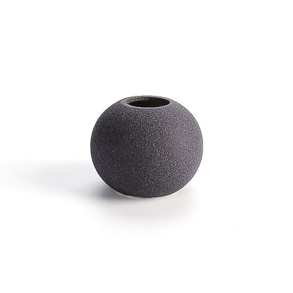 Frosted Glaze Ceramic Vase for Dried Flowers