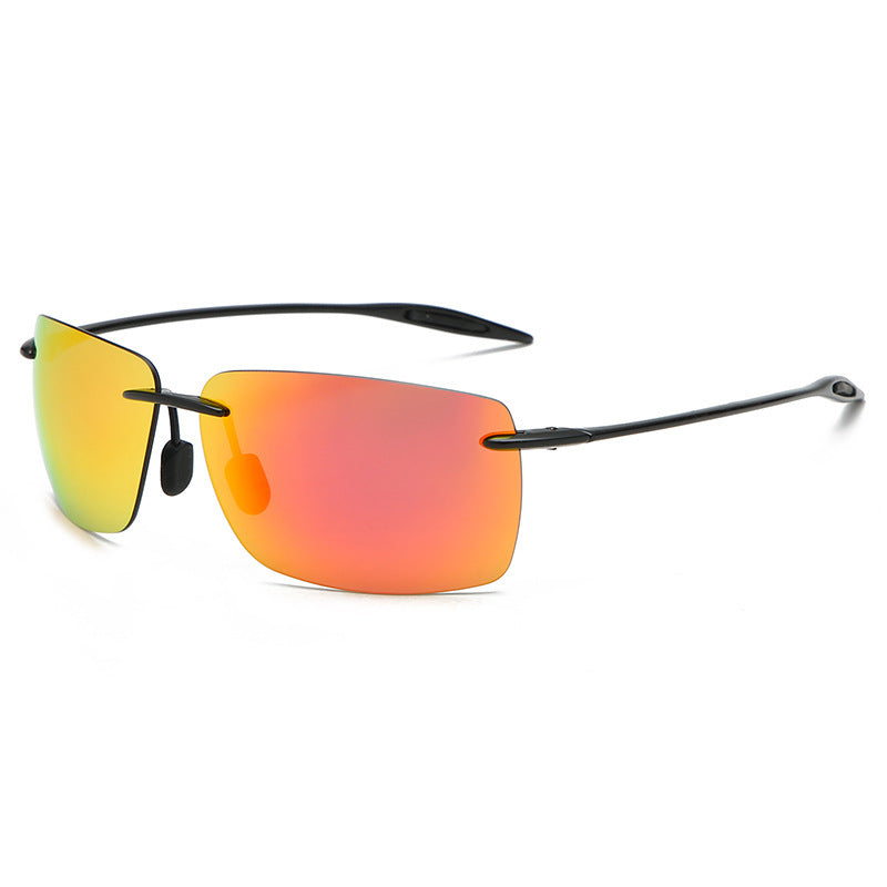 Light Rimless TR90 Sunglasses for Men