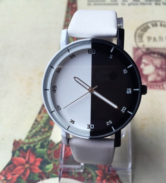 Black & White Mosaic Harajuku Couple Watches