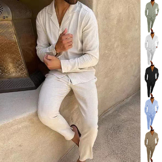Casual Long-Sleeved Suits for Men