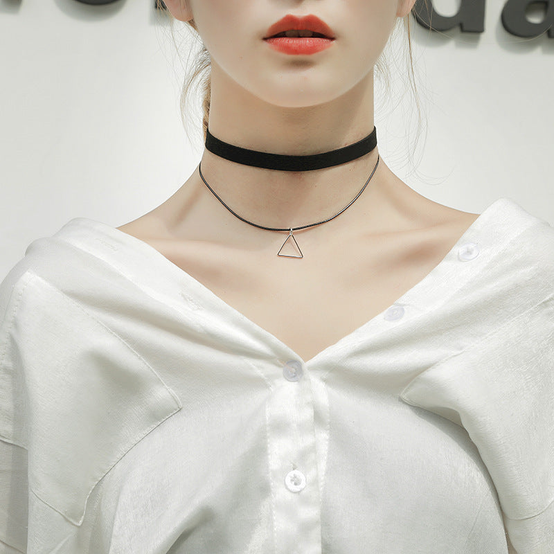 Women's Korean Style Short Neckband Necklace
